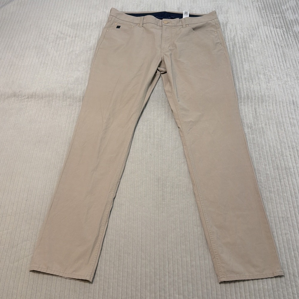 Vineyard Vines On The Go OTG Mens 36x32 Performance Golf Pant Beige